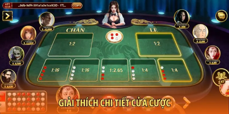 Giải thích chi tiết cửa cược