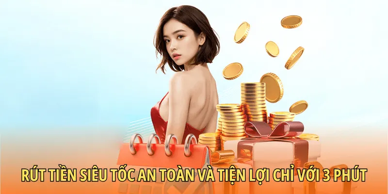 Rút tiền siêu tốc an toàn và tiện lợi chỉ với 3 phút