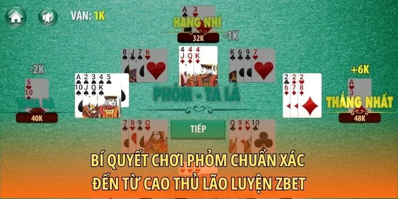 Bí quyết chơi Phỏm